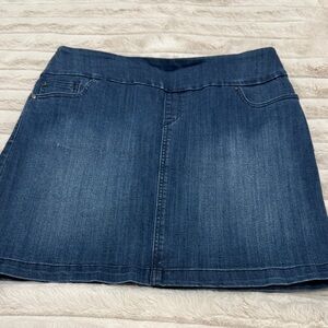 Stylish Indigo Denim Mini Skirt